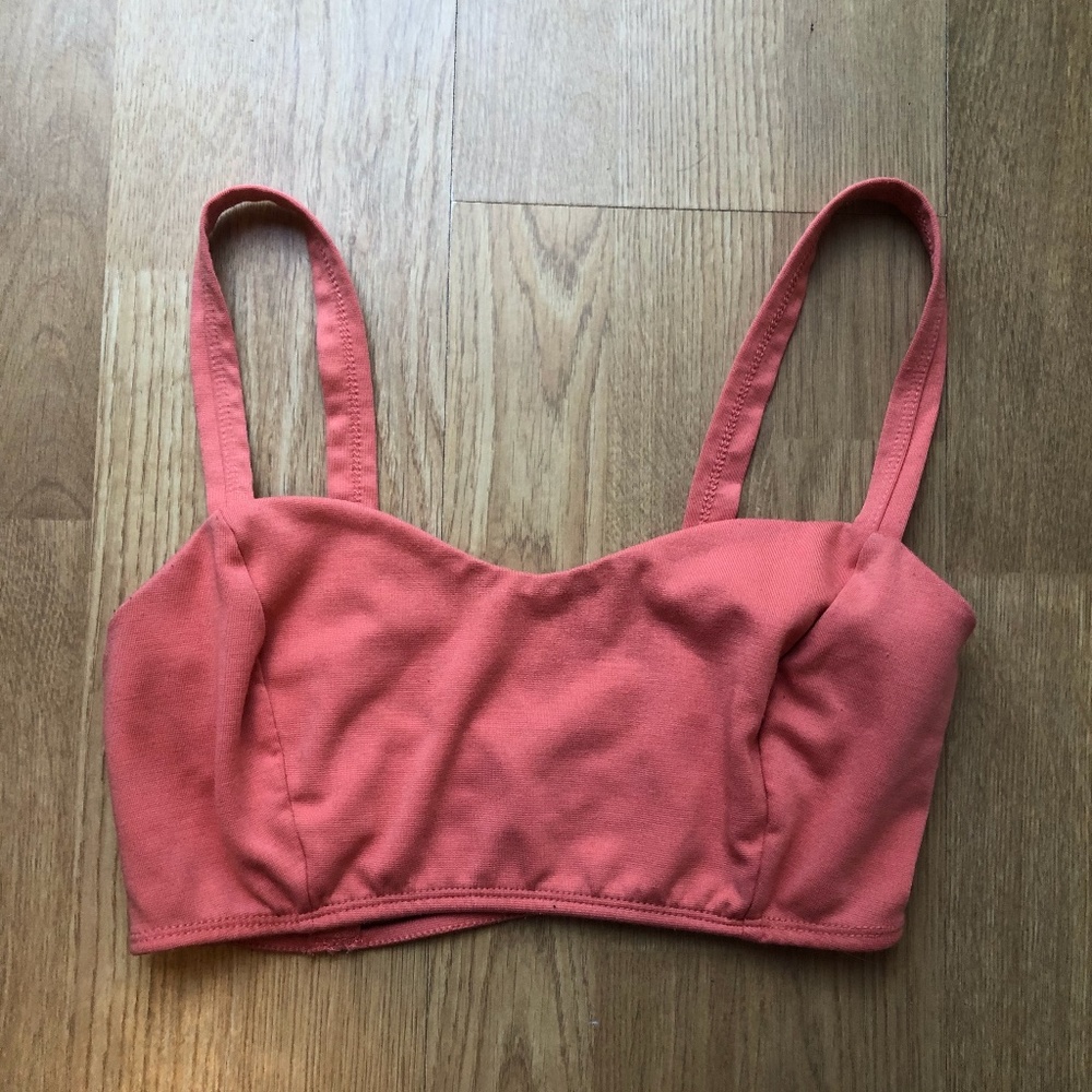 ONLY Essentials Strappy Coral Bralette